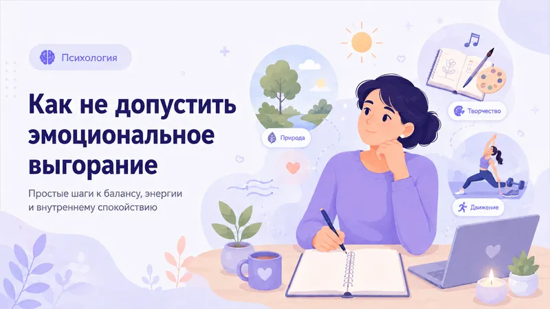 Как не допустить эмоциональное выгорание